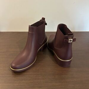 Kate Spade Solstice Rubber Rain Boot Women's Size 10